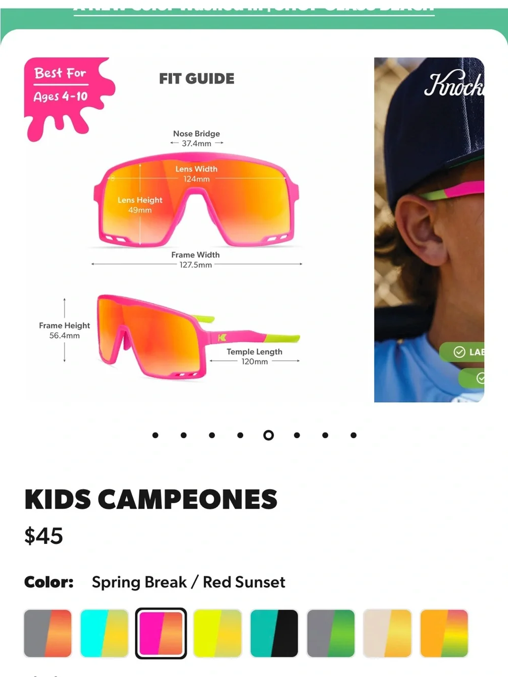 Knockaround campeones youth